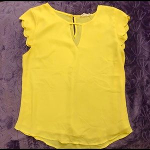 Sienna Sky Yellow Blouse/ Top